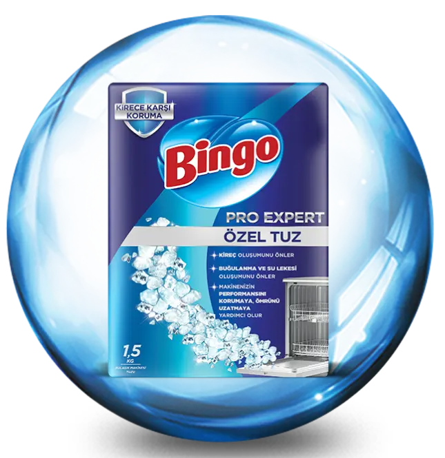 Bingo Bulaşık Makinesi Tuzu 1,5 Kg
