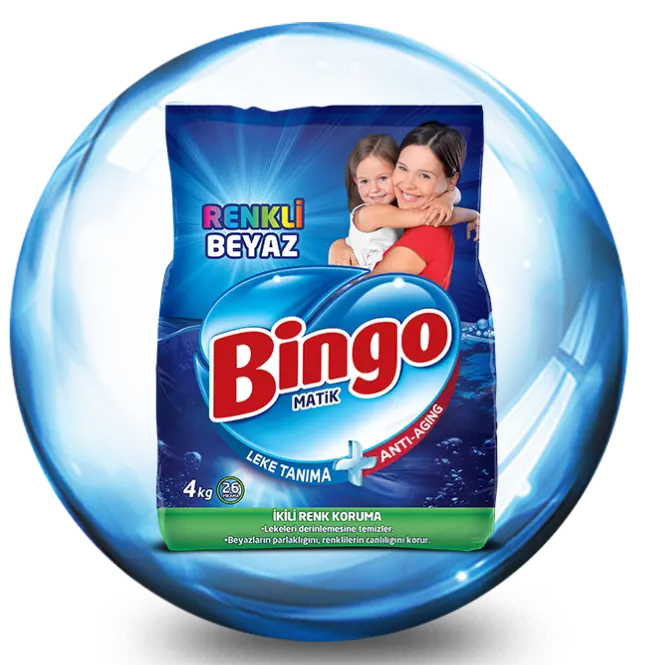 Bingo Renkli & Beyaz