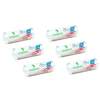 Ersopack Mini Boy 40x50 cm Çöp Torbası 6 Rulo
