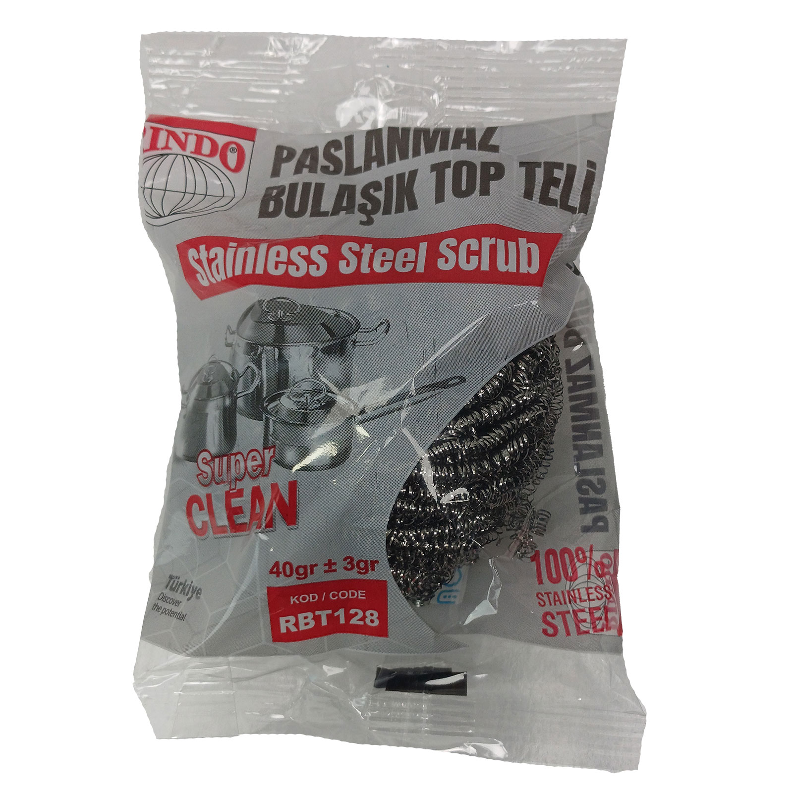 RINDO BULAŞIK OVMA TELİ , 40 GR